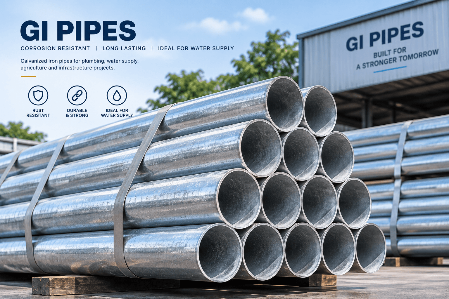 GI Pipes — Mahagujarat Pipe Company Ahmedabad
